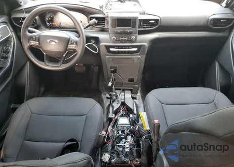 2020 Ford Explorer Police Interceptor from USA, damaged, VIN 1FM5K8AC3LGC93830